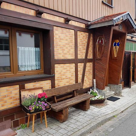 Ferienwohnung Am Kurpark Hasselfelde Dış mekan fotoğraf